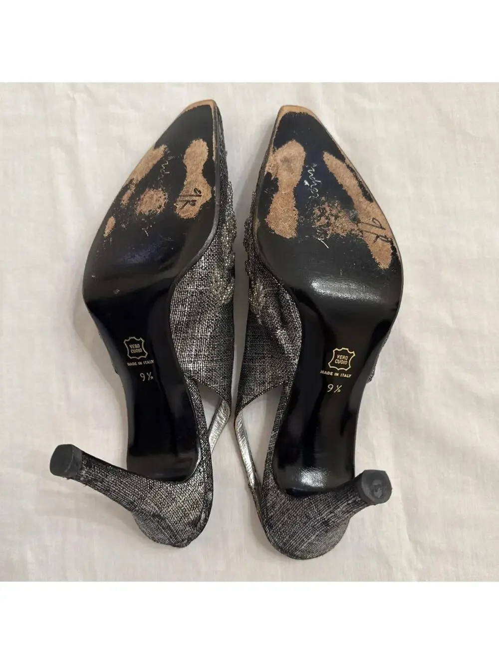 Andrea Pfister for Neiman Marcus Slingback Heels – Women’s 9.5 – Made in Italy